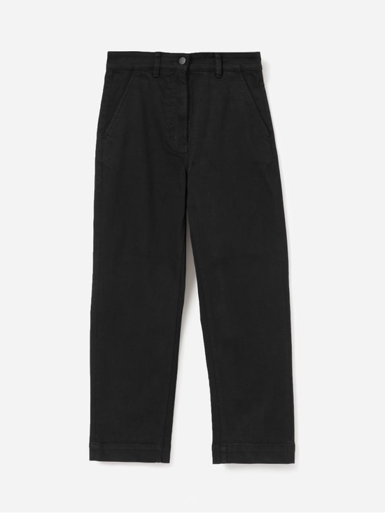 Everlane Pants - Everlane Straight Leg Crop - Black 20
